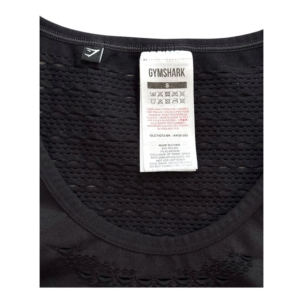 Women’s Gymshark Black Sports Bra! Small! - Picture 5 of 5